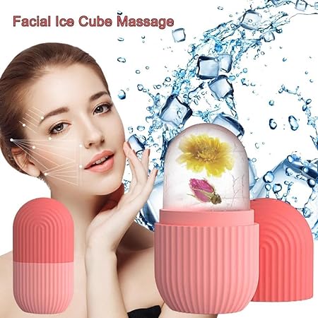 Ice Face Roller for Skin Care | Cooling Facial Massager for Puffy Eyes, Glowing Skin & Beauty Care | Comfortable Grip Design - Image 4