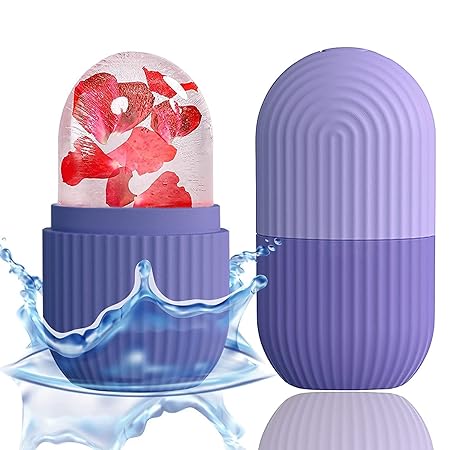 Ice Face Roller for Skin Care | Cooling Facial Massager for Puffy Eyes, Glowing Skin & Beauty Care | Comfortable Grip Design - Image 2