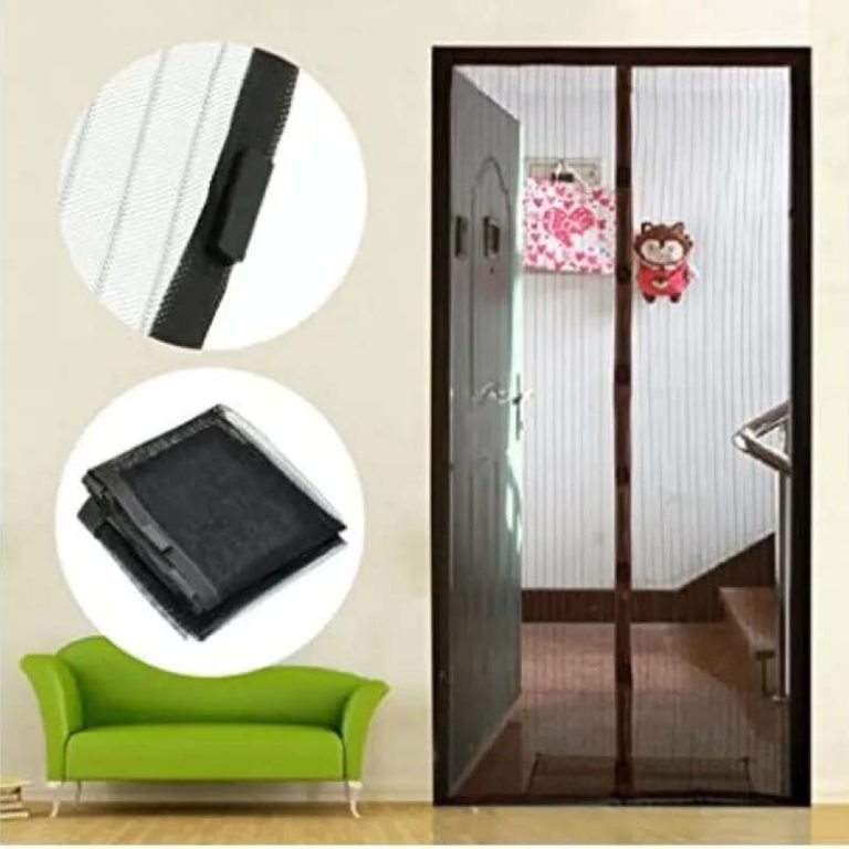 Magic Mesh Deluxe Hands-Free Magnetic Screen Door – Heavy Duty Mesh Curtain Keeps Bugs Out - Image 4