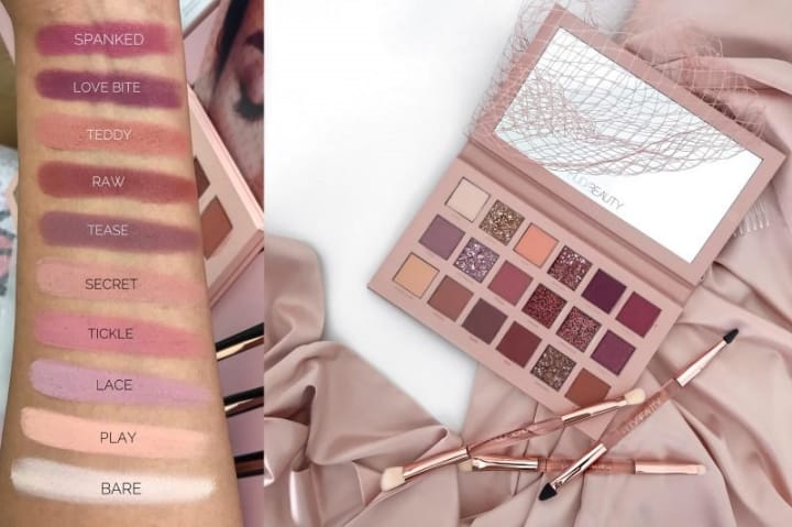 18 Shade Matte Waterproof Nude Eyeshadow Palette | Long Lasting Natural Colors Makeup Kit for Daily & Party Look - Image 4