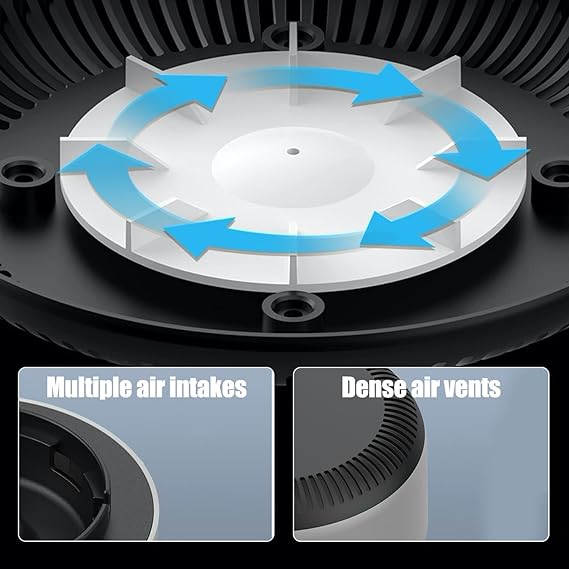 Smokeless Ashtray with Air Purifier – Multipurpose Design - Image 5