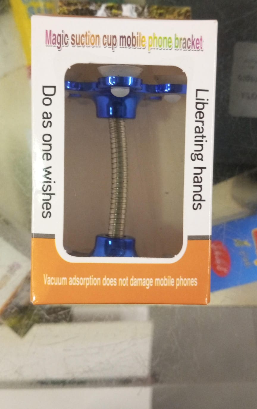 Magic Mobile Holder with Strong Suction Rubber – Random Color - Image 4