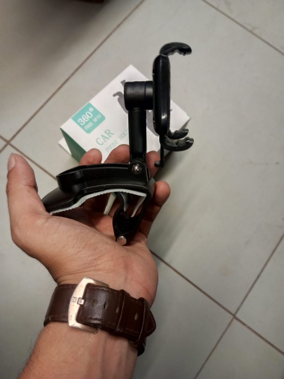 CAR Smart Phone Holder – 360° Free Spin Adjustable Dashboard & Air Vent Mount for Phones - Image 4