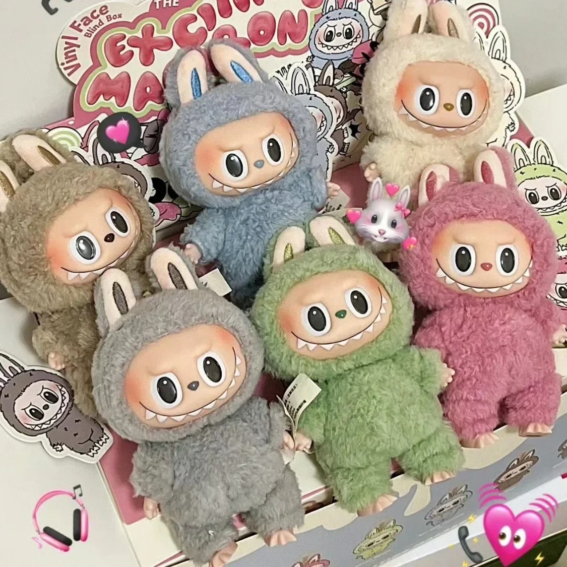 10CM Labubu Doll Toy – Cute Random Color Labubu Figure for Kids - Image 6