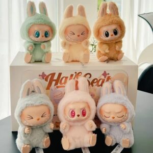 10CM Labubu Doll Toy – Cute Random Color Labubu Figure for Kids