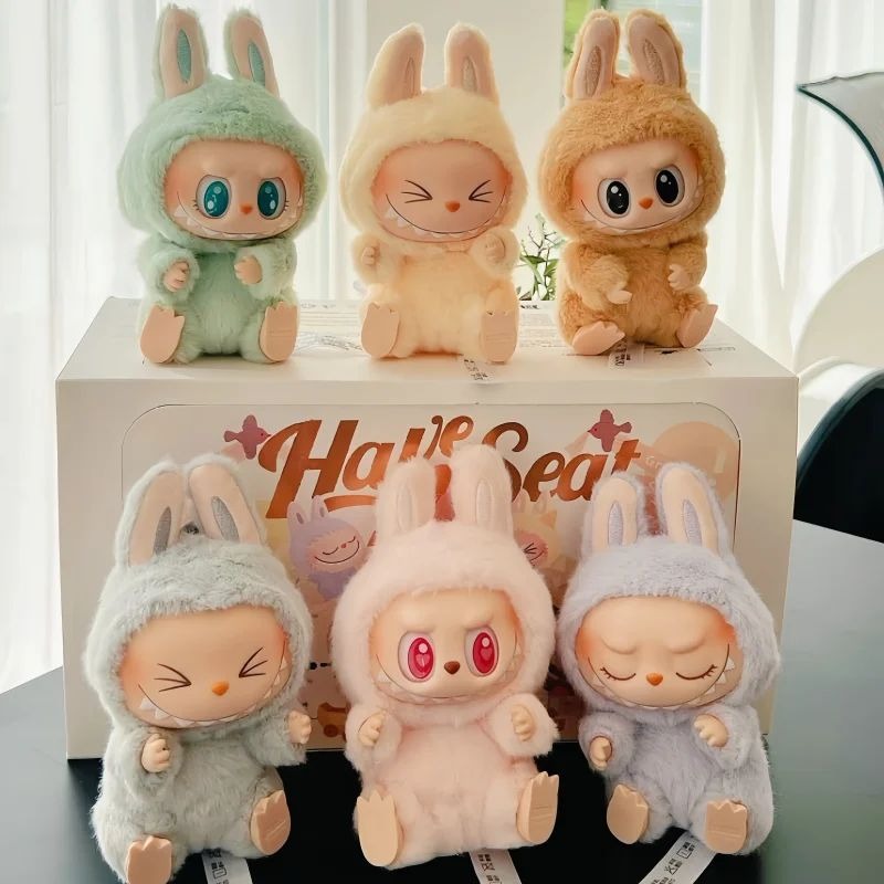 10CM Labubu Doll Toy – Cute Random Color Labubu Figure for Kids