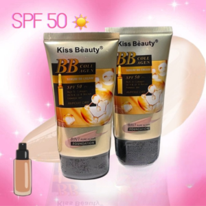 8-in-1 BB Collagen Liquid Foundation – Full Coverage, Long Lasting & Hydrating (65ml, Shades 110 & 115) - 110