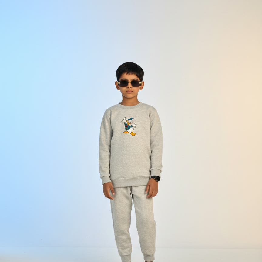 Kids Sweatshirt & Pajama Tracksuit | Imported Winter Warm 2-Piece Set for Boys & Girls – Comfy, Cozy & Stylish Outfit FOR BABY AND KIDS 2xl - Image 3
