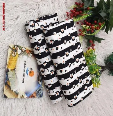 2 Pcs Women's Unstitched Printed Suit - Image 2