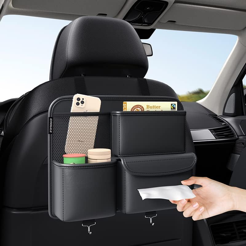 Multifunction Car Seat Organizer | Car Storage Bag for Small Items | Seat Side & Back Storage Pocket | Universal Car Accessories Organizer - Image 2