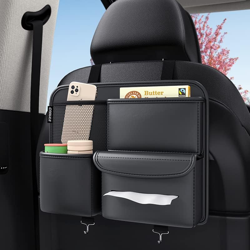 Multifunction Car Seat Organizer | Car Storage Bag for Small Items | Seat Side & Back Storage Pocket | Universal Car Accessories Organizer - Image 3