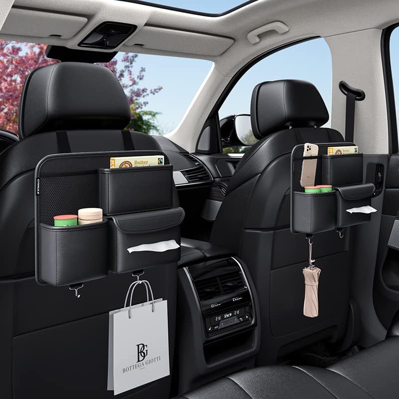 Multifunction Car Seat Organizer | Car Storage Bag for Small Items | Seat Side & Back Storage Pocket | Universal Car Accessories Organizer