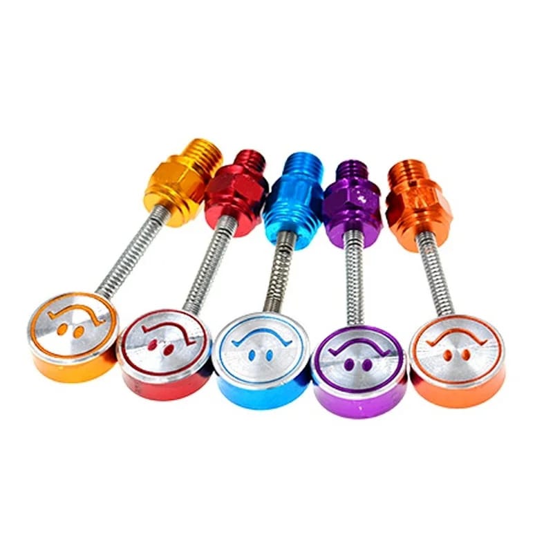 Pack of 2 Emoji Screw Looking Glass for Bike & Motorcycle – Funny Emoji Doll Slime Toy Decor (Multicolor Random) - Image 5