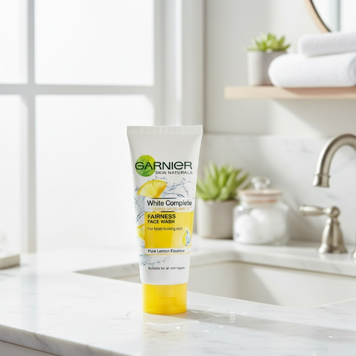 Garnier Pure Lemon Essence Face Wash 100g – Brightening Daily Cleanser for Oil-Free & Radiant Skin - Image 4
