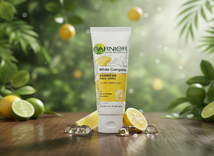 Garnier Pure Lemon Essence Face Wash 100g – Brightening Daily Cleanser for Oil-Free & Radiant Skin - Image 2