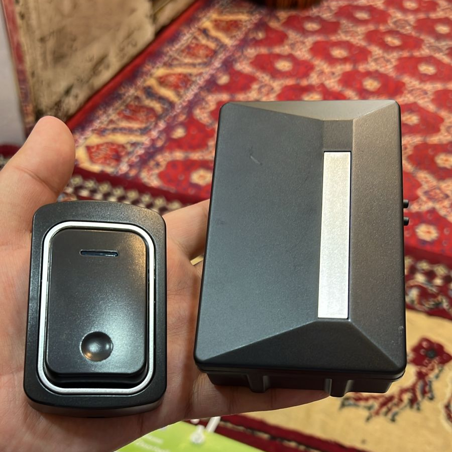 Luckarm Wireless Digital Doorbell | Easy Installation Smart Door Bell | Long Range & Clear Sound Home Doorbell - Image 2