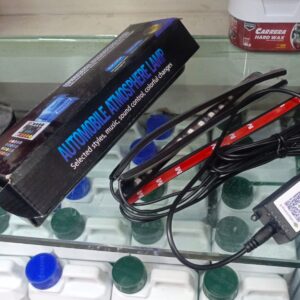 Car Atmosphere Light (12 LED Model) – Smart RGB Ambient Interior Lighting | App-Controlled LED Foot & Backlight | 12V Universal Car Mood Light