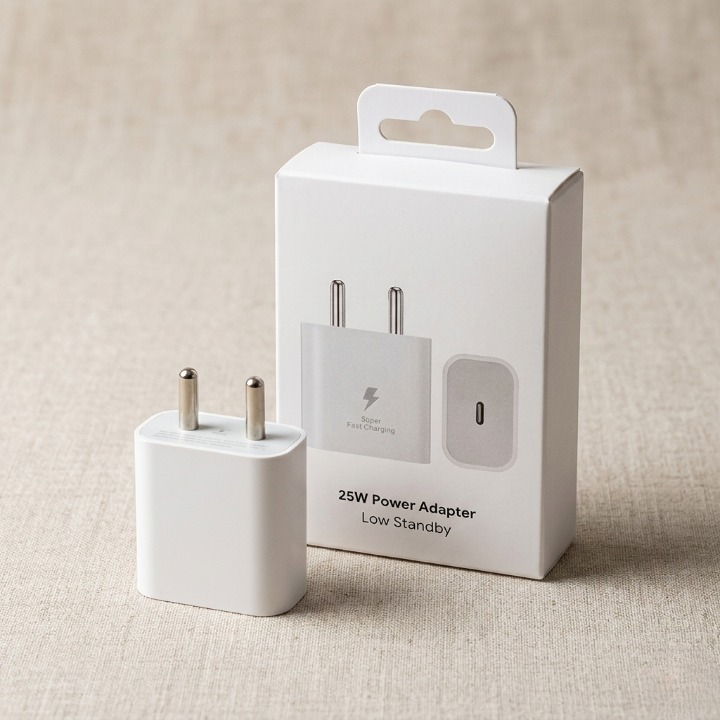 25W Original Power Adapter | USB-C Super Fast Charging Charger | PD 3.0 Fast Charger for Android & iPhone