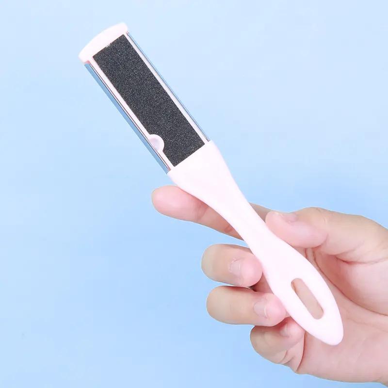 2 in 1 Latest Hot Sale Foot File Pedicure Professional Foot Rasp Hard Skin Remover Tool and Nails ( Random color) - Image 5