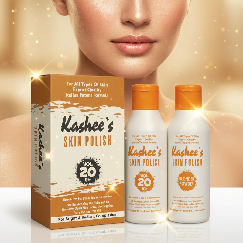 Kashees Skin Polisher & Activator Set (Vol 20 6%)