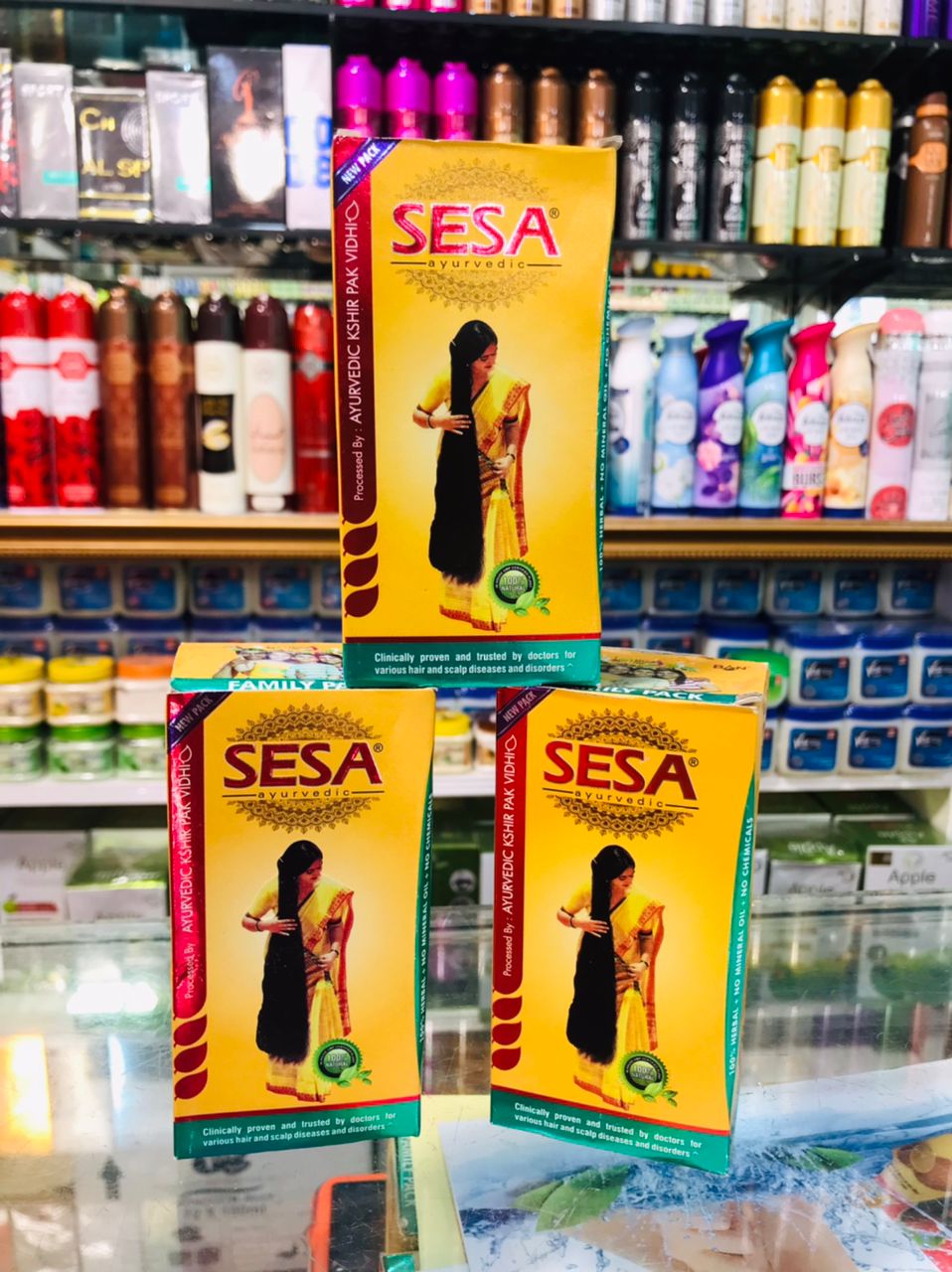 SESA Hair Oil 100ml Anti Dandruff & Lice | For Hair Growth, Scalp Infection & Stress Relief | Made in India - Image 2