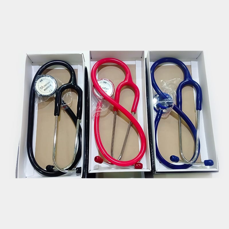 ESteth Classic Stethoscope Dual Head, Cardiac Quality, Stainless Steel, Non-Chill Ring 32 Inches CANADIAN