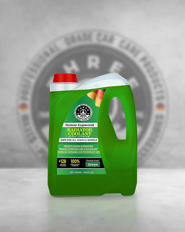 THREE GUYS Radiator Coolant â Premium Grade Green | Anti-Corrosion & Overheating Protection | Inorganic Acid Technology (1L) - Image 3