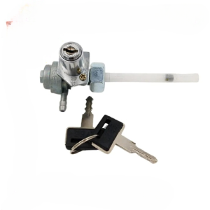 Crown Motorcycle Fuel Cock with Key Lock for Honda CD70 & CG125 â Fuel Tap Valve with Reserve Function