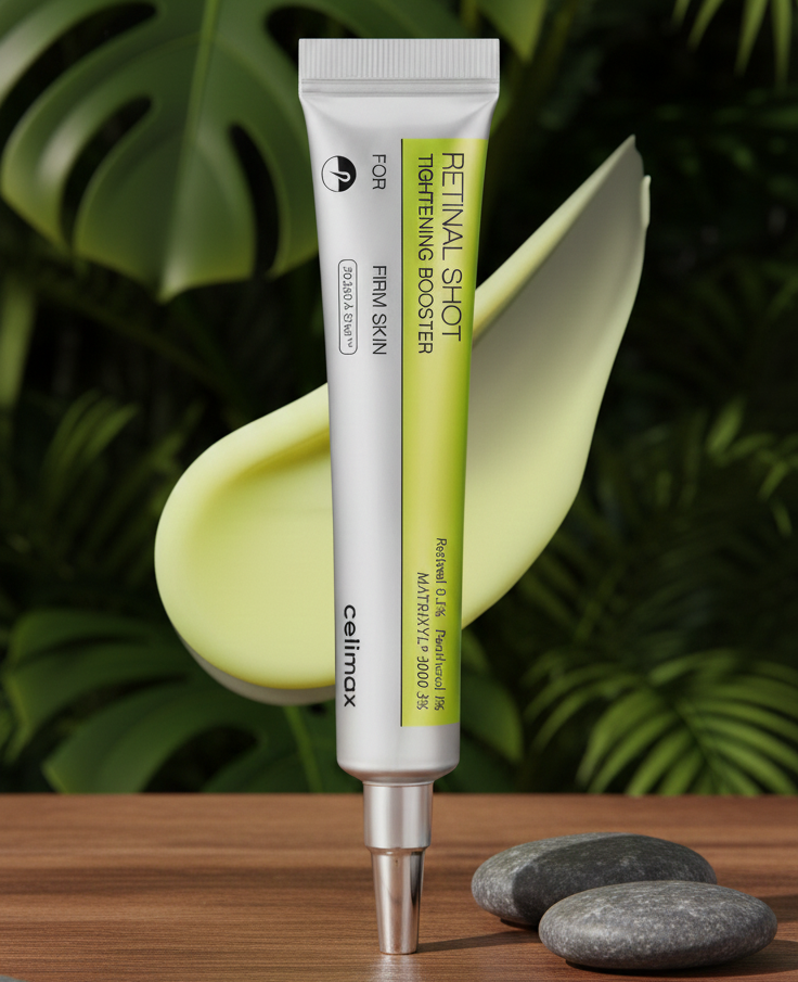 Celimax The Vita A Retinal Shot Tightening Booster 0.1% Retinal, Matryxyl 3% | Pore Minimizer, Anti-Wrinkle, Firming Booster (15ml) - Image 2