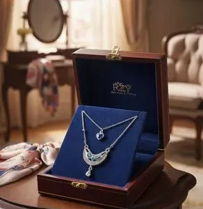 Funky Silver Crystal Pendant for Women | Wedding Wear Jewelry