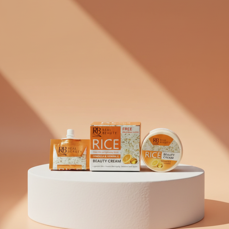 RB Rice Beauty Cream | Free Face Wash Included | Brightening & Nourishing Skincare - Image 3
