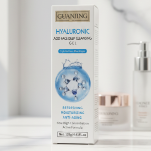 GUANJING Hyaluronic Acid Deep Cleansing Face Gel  Refreshing, Moisturizing & Anti-Aging (125g)