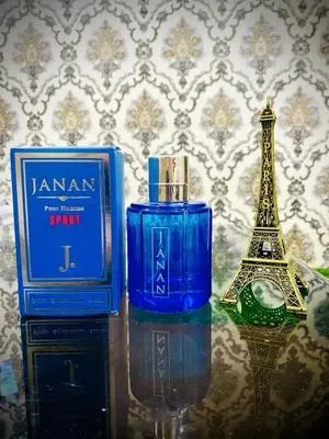 Janan Perfume For Women Blue Bottle 100ml – Long Lasting Elegant Floral Fragrance Spray for Daily & Special Occasion Wear