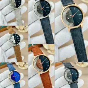 Premium Quality Multicolor Strap Watch for Men – Stylish Fashion Analog Wrist Watch for Casual & Daily Wear