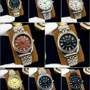 Men’s Multicolor Imported Analog Watch Set of 2 – Stylish Fashion Wrist Watches for Casual, Office & Daily Wear