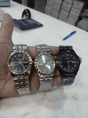 3 Pcs Luxury Watch Set for Men & Women – Stainless Steel Elegant Wrist Watch Collection for Casual & Formal Wear - Image 3