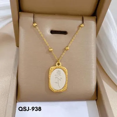 Golden Floral Flower Ball Necklace for Women | Stylish Pearl & Gold Plated Pendant Jewelry for Party & Wedding Wear - Image 2