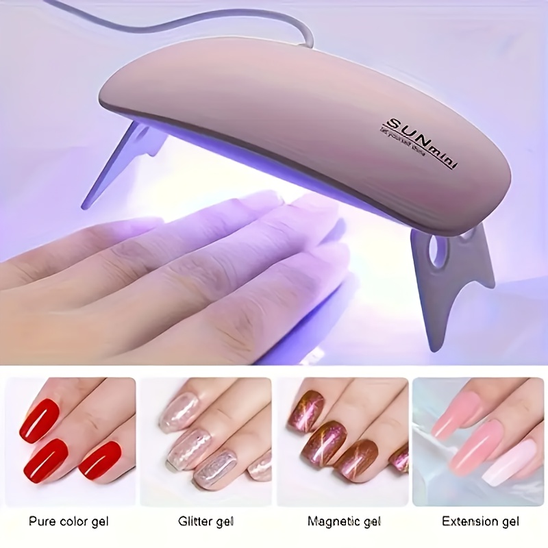 UV Led Lamp For Nails 6W Nail Lamp Light With Timer Mini Premium Quality Smooth Finish Durable Stylish And Compact Design - Image 3