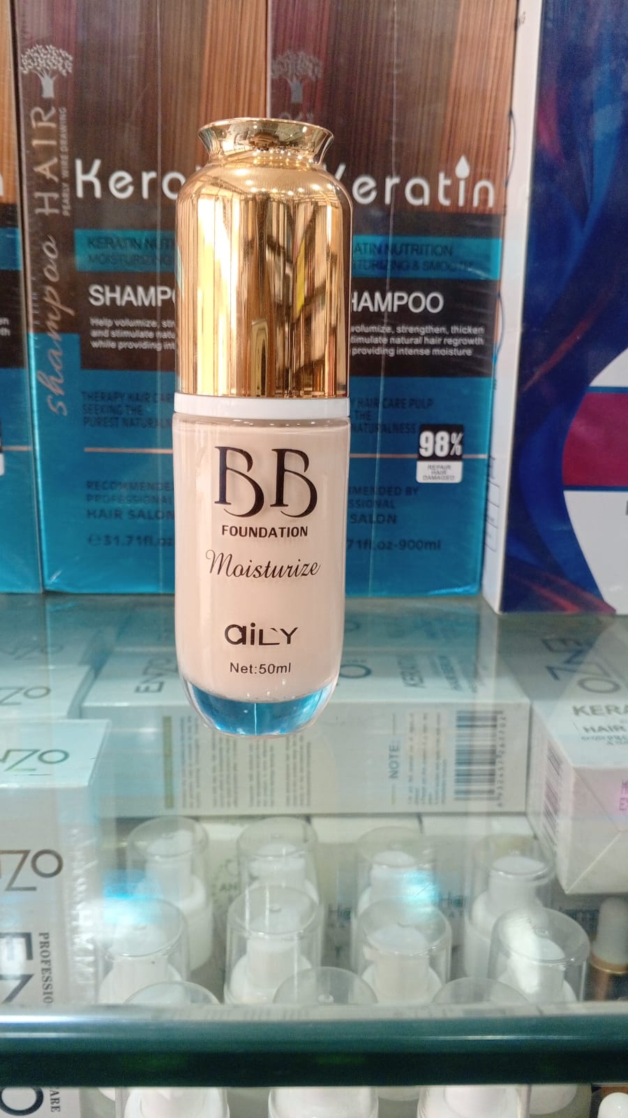 Aily BB Foundation Moisturizing Liquid Foundation | 50ml | Smooth, Natural & Hydrating Coverage - Image 4