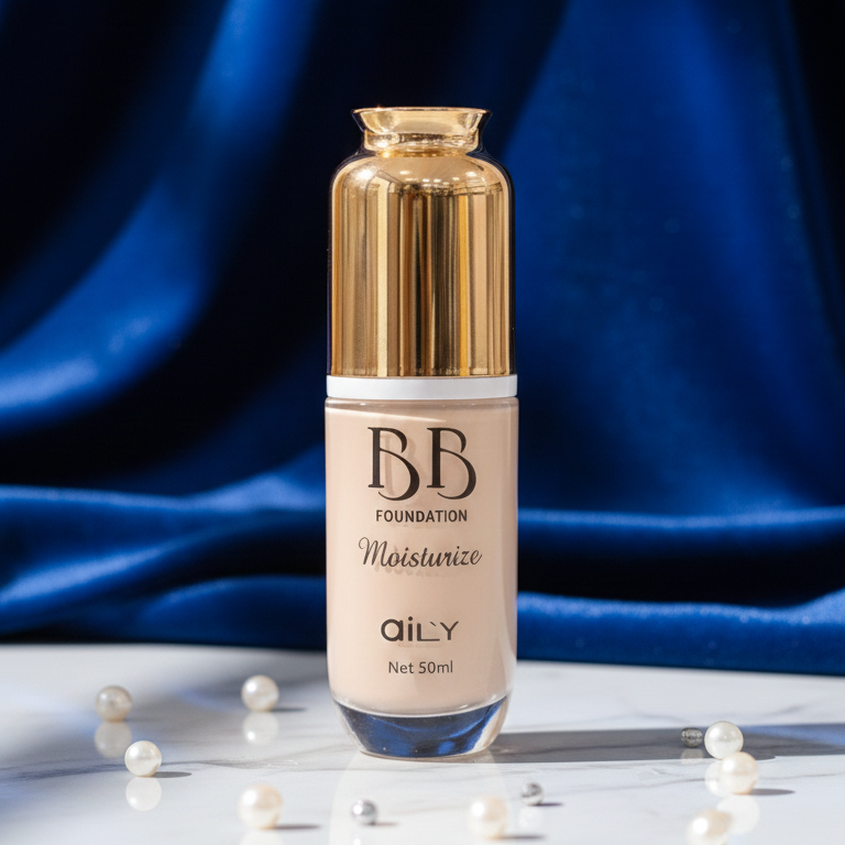 Aily BB Foundation Moisturizing Liquid Foundation | 50ml | Smooth, Natural & Hydrating Coverage - Image 3