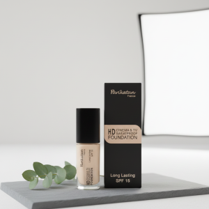 Parkistan France HD Cinema & TV Sweatproof Foundation Long Lasting, SPF 15, Full Coverage Makeup