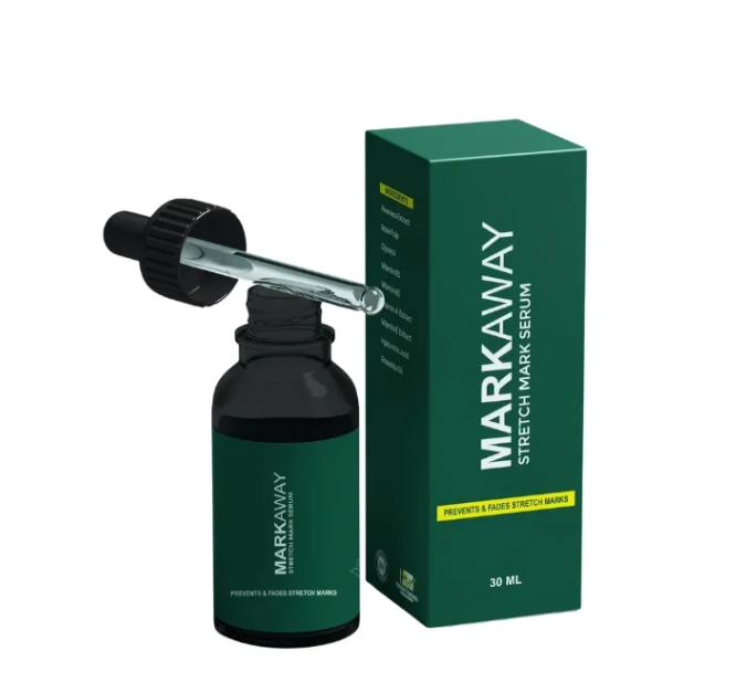 Markaway Advanced Stretch Mark Serum Clinic-Tested Formula for Prevention & Fading | Retinol, Hydroquinone, & AHA/BHA-Free - Image 2