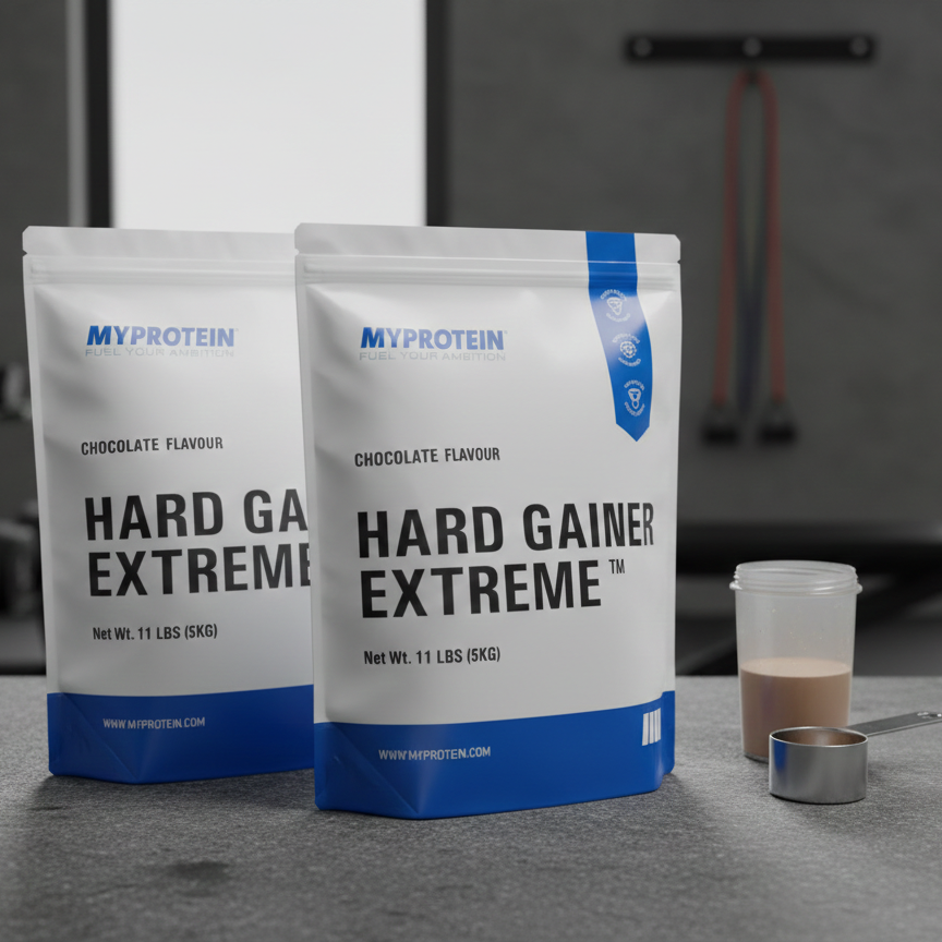 Myprotein Hard Gainer Extreme High-Calorie Chocolate Mass Gainer for Rapid Muscle Growth, Strength & Weight Gain Support 11lbs (5kg) - Image 3