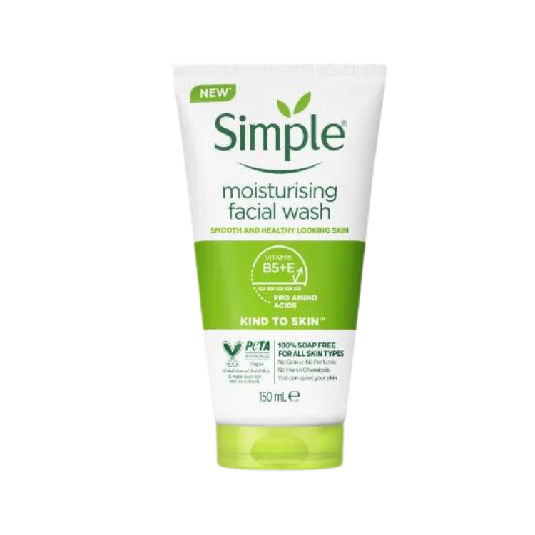 Simple Facial Wash Hydrating Face Cleanser for Soft, Smooth & Fresh Skin - Image 2