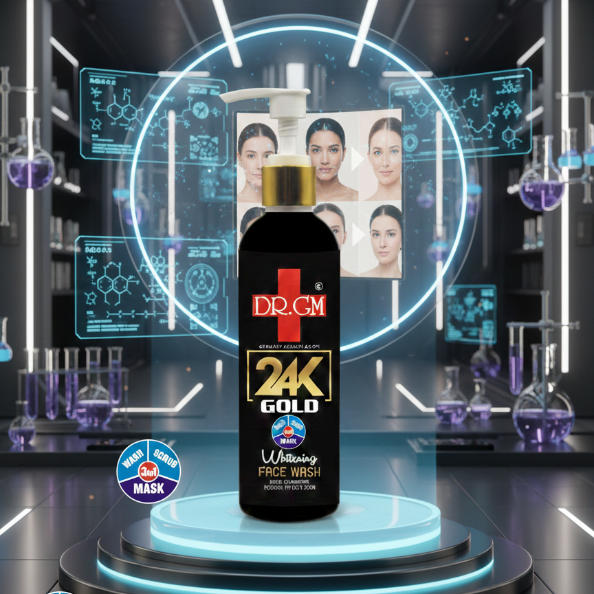 DR.GM Face Wash 24K Gold For Brightening And Refreshing Skincare - Image 3