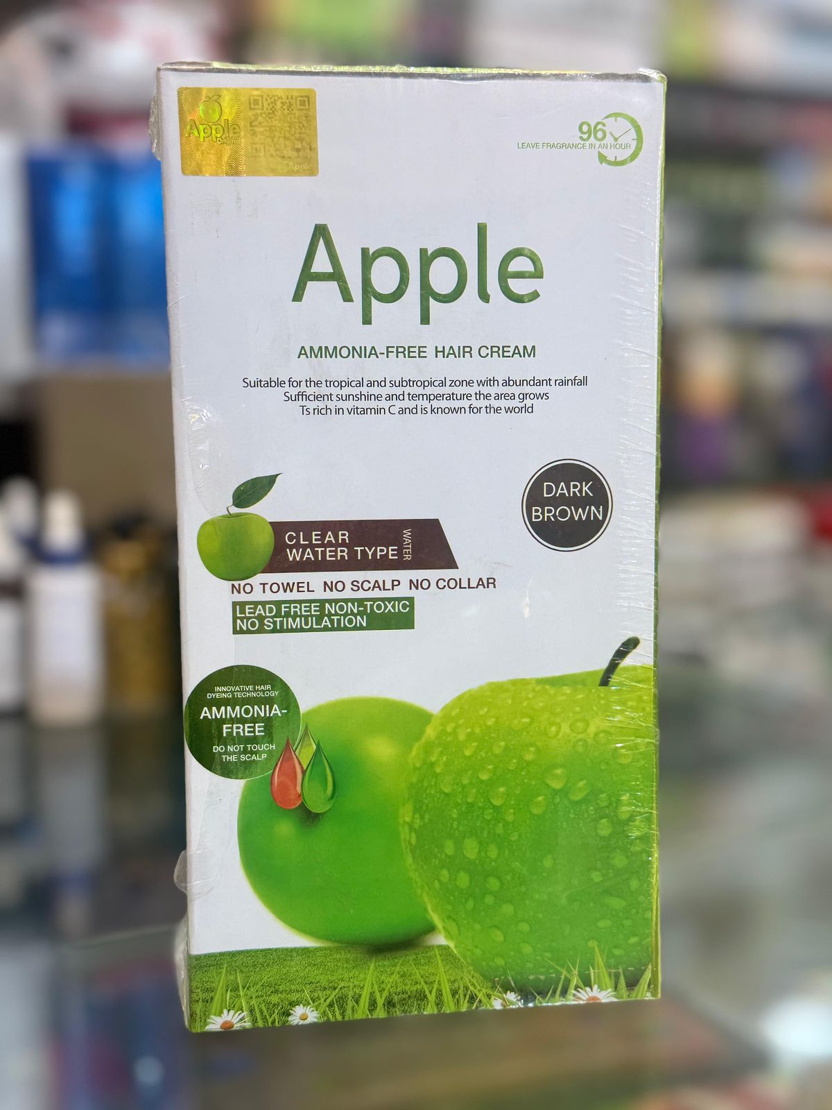 Apple Hair Color Cream Gentle Formula Provides Rich Color Smooth Application Long Lasting Shine Nourishes Hair - 1000ML - Image 4