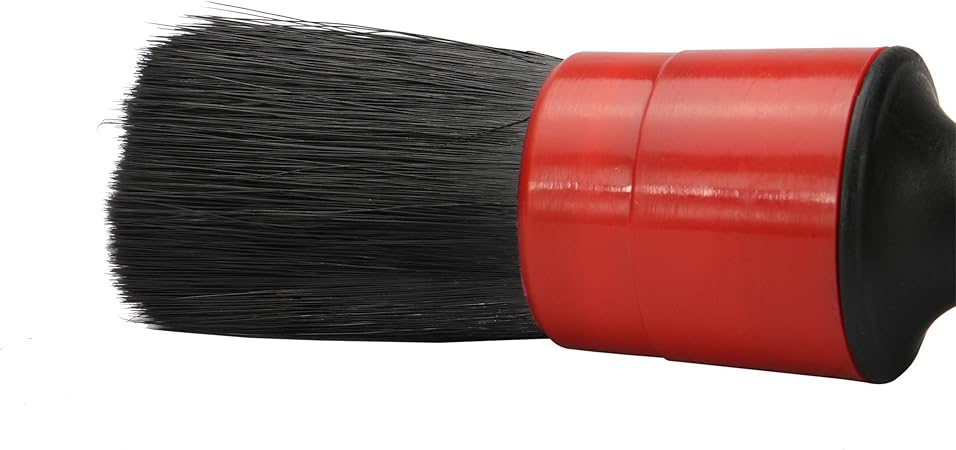 5 pcs Car Detailing Brushes Set of Different Sizes with Hanging Holder Option - Image 3