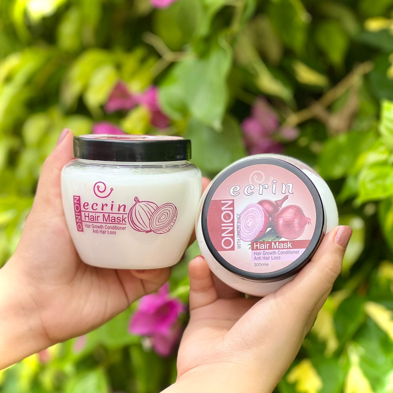 Ecrin Onion Hair Mask - Hair Treatment - 300ml - Image 2