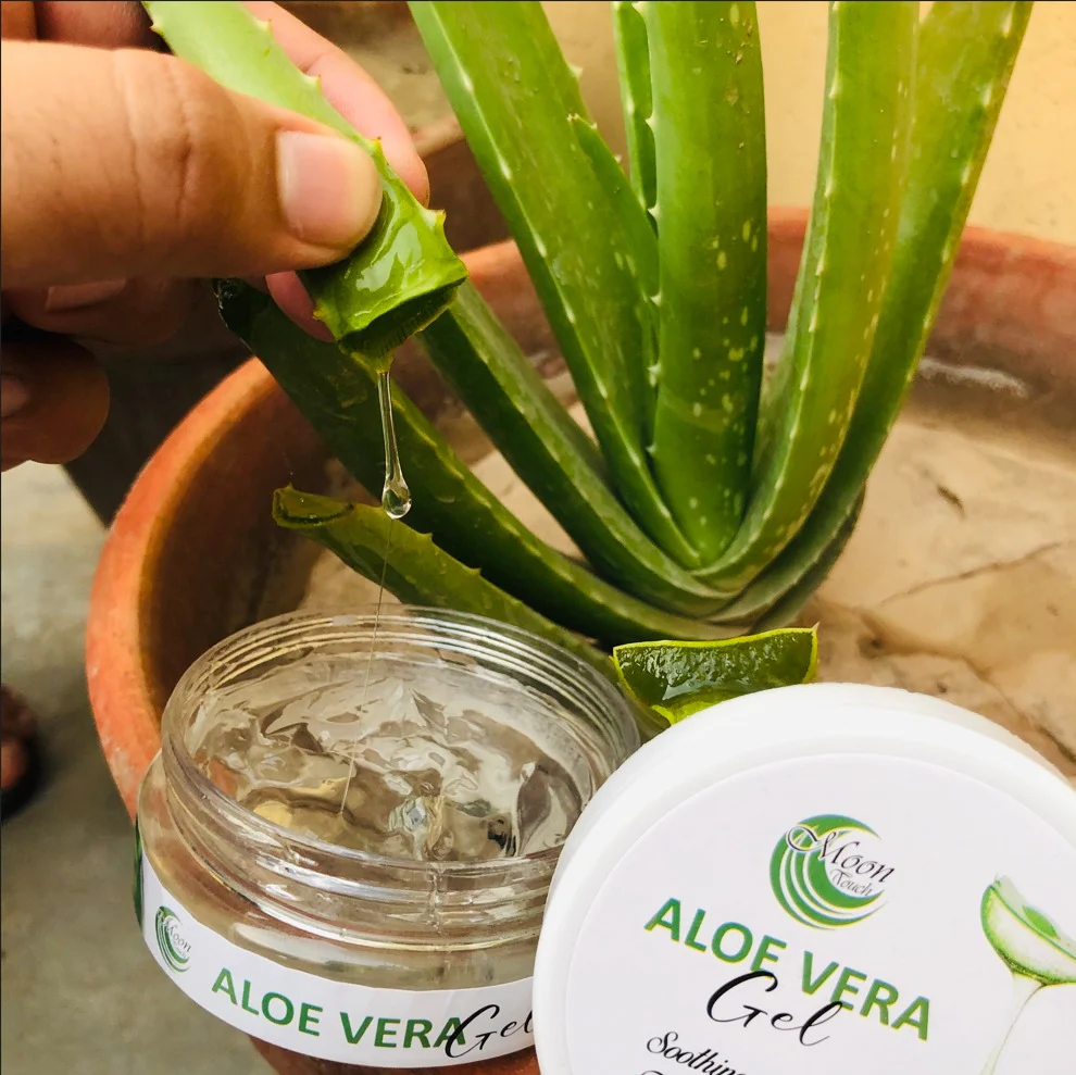 Pure Aloe Vera Gel 100g – Moisturizing & Soothing Gel for Face, Skin & Hair