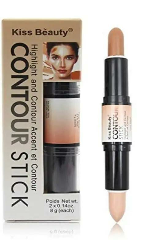 2-in-1 Contour & Highlighter Makeup Stick for Women – Dual End Face Sculpting Stick